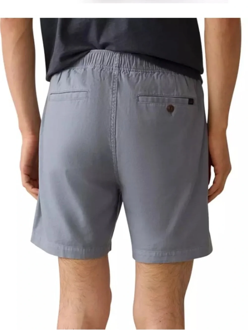 Faherty Men's Essential Drawstring Shorts, Flintstone, size XL, NEW NWT